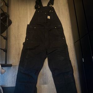 Carhartt Men’s black overalls